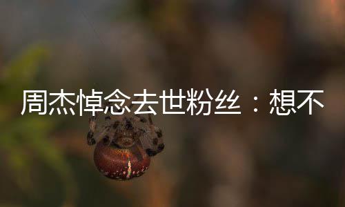 不到别想周杰悼念次竟粉丝去世上一是永